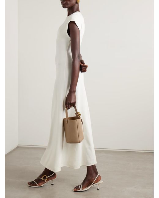 Proenza Schouler White Melanie Ribbed Long Dress