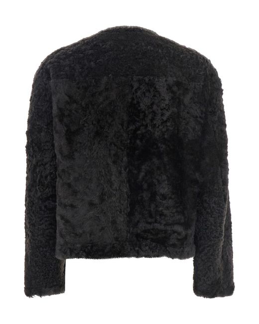 Brunello Cucinelli Brown Double-Breasted Long Sleeved Jacket