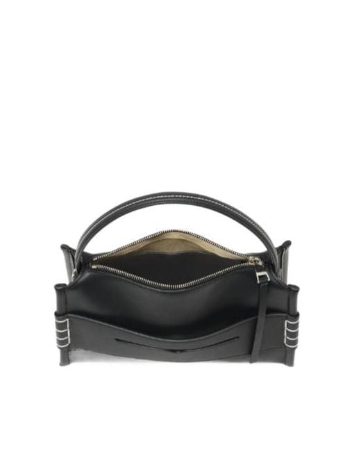 J.W. Anderson Black Jw Anderson Loafer Zipped Shoulder Bag for men