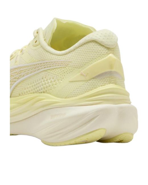 PUMA Yellow Deviate Nitro 3 Running Sneakers