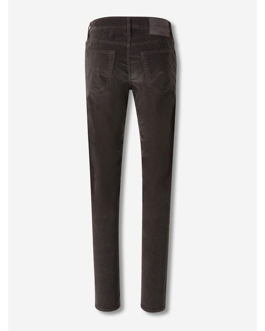 Jacob Cohen Black Corduroy Jeans for men