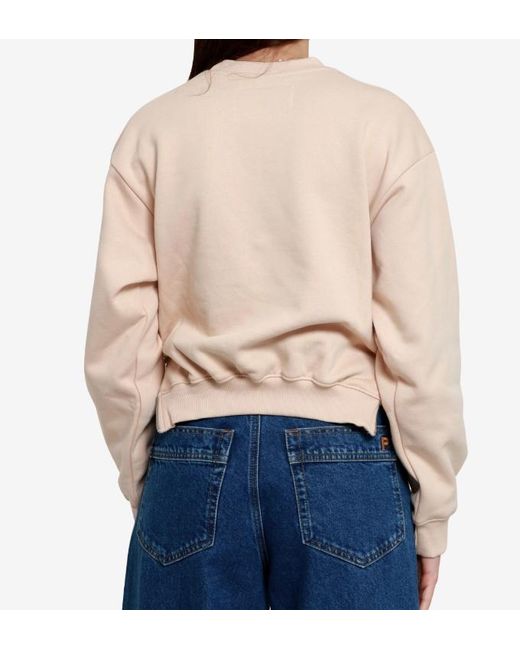 Philosophy Di Lorenzo Serafini Natural Crew Neck Sweatshirt