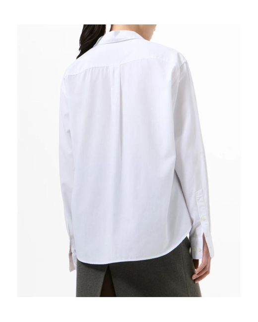 Our Legacy White Relaxed Poplin Shirt
