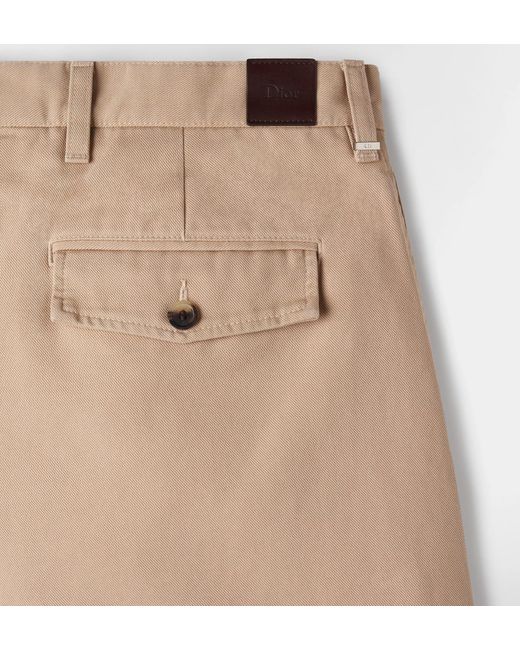 Dior Natural Iviera Chino Shorts for men