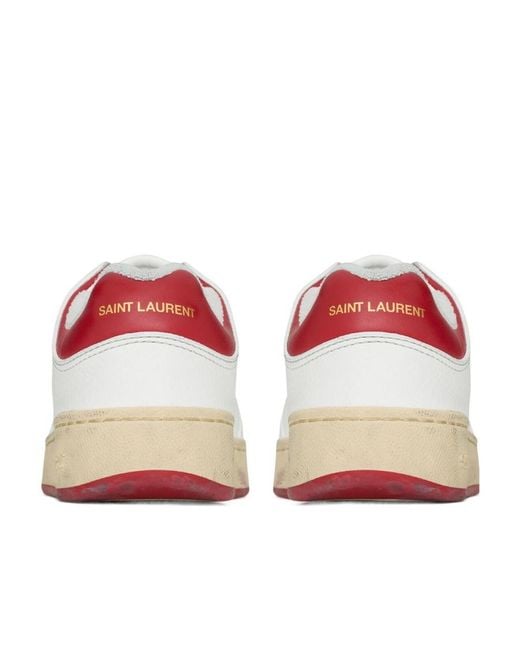 Saint Laurent White Sneakers