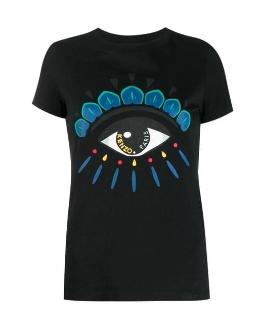 KENZO Black Eye Graphic-Print T-Shirt