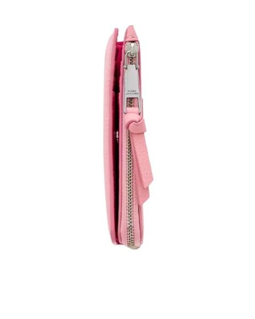 Marc Jacobs Pink The Wallet Zip-Around Wallet