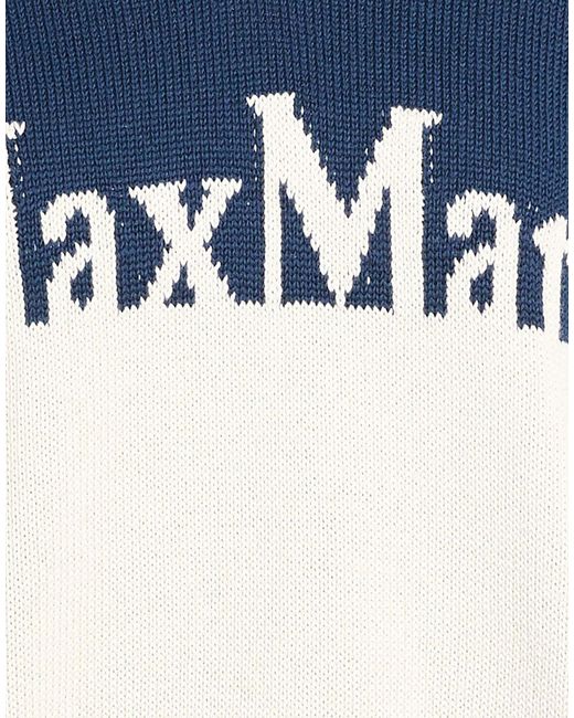 Max Mara Blue Color Block Jumpers