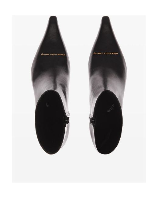 Alexander Wang Black Viola 77Mm Leather Boots