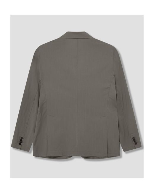 Barena Gray Long Sleeved Suit Jacket for men