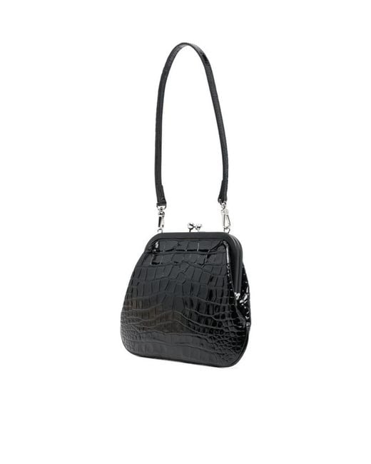 Vivienne Westwood Black Vivienne's Clutch Bag
