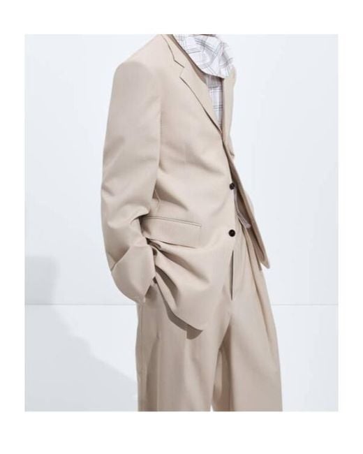 Bottega Veneta White Wool And Cotton Jacket