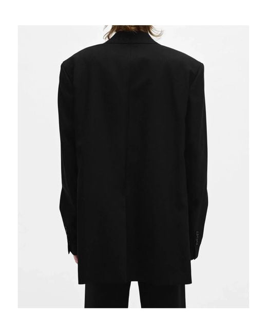 Ann Demeulemeester Black Anthoon High Comfort Tailored Blazer for men