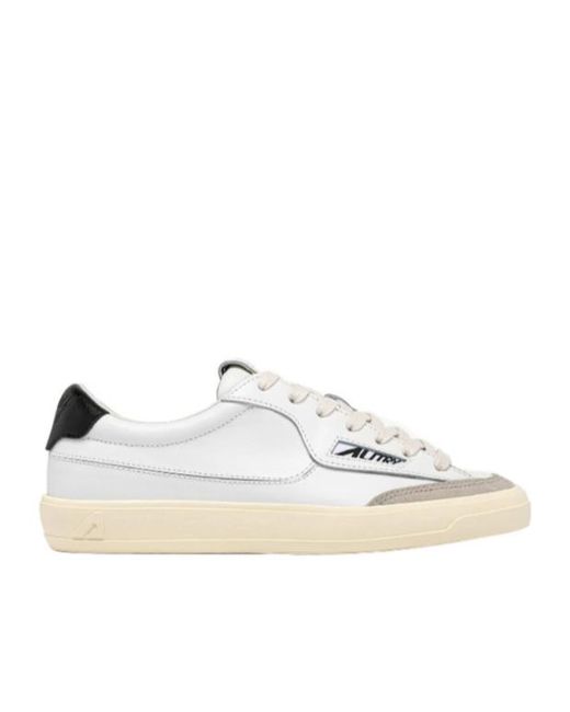 Autry White Windscape Low Sneakers for men