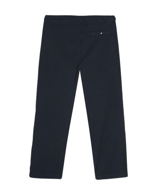 C P Company Blue Patch Pocket Detail Pants for men