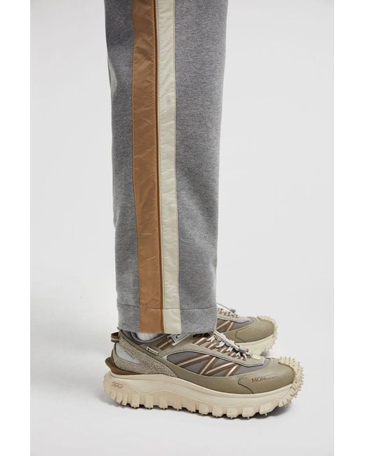 Moncler Gray Grenoble Drawstring Track Pants for men