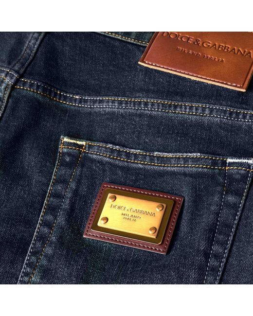 Dolce & Gabbana Blue Simple Jeans for men