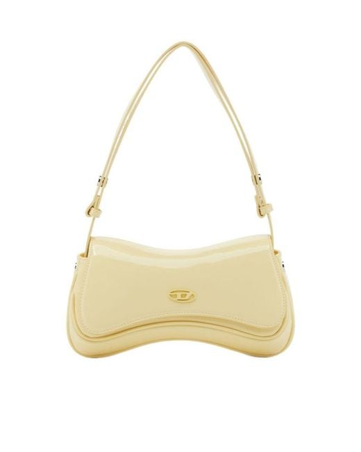 DIESEL Metallic Play Clutch Bag