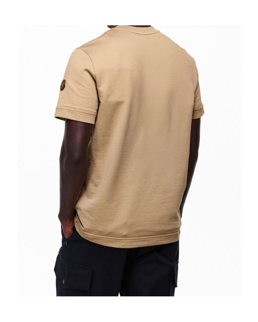 Moncler Natural T-Shirt for men