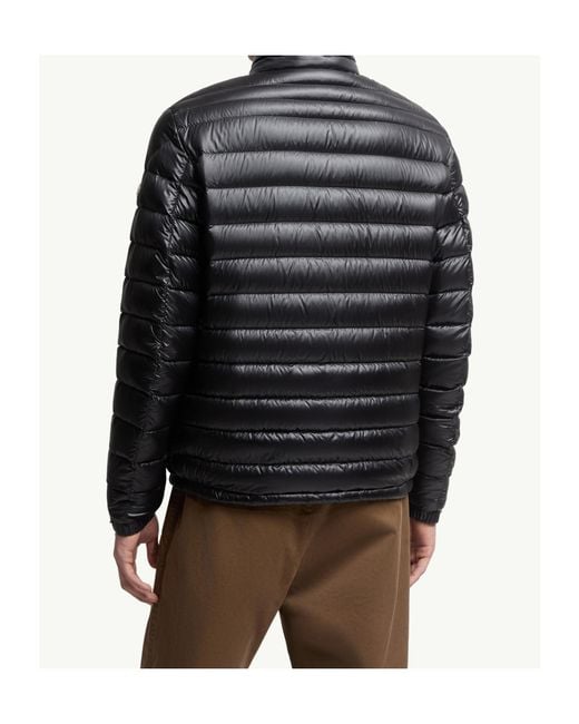 Moncler Black Arnique Zip-Up Padded Jacket for men