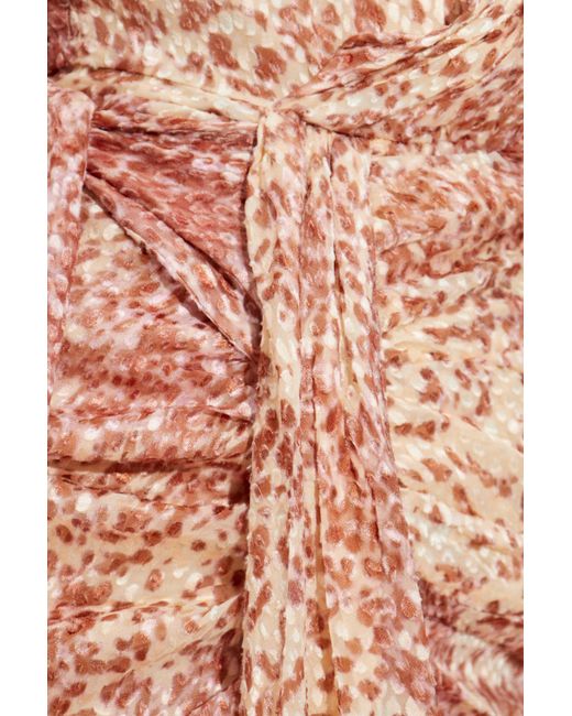 Isabel Marant Pink Cleora Mini Dress