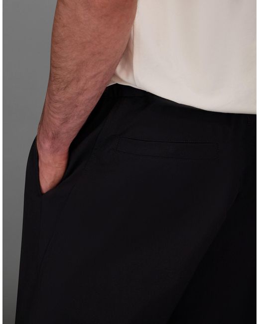Herno Black Casual Trousers With Belt Loops for men