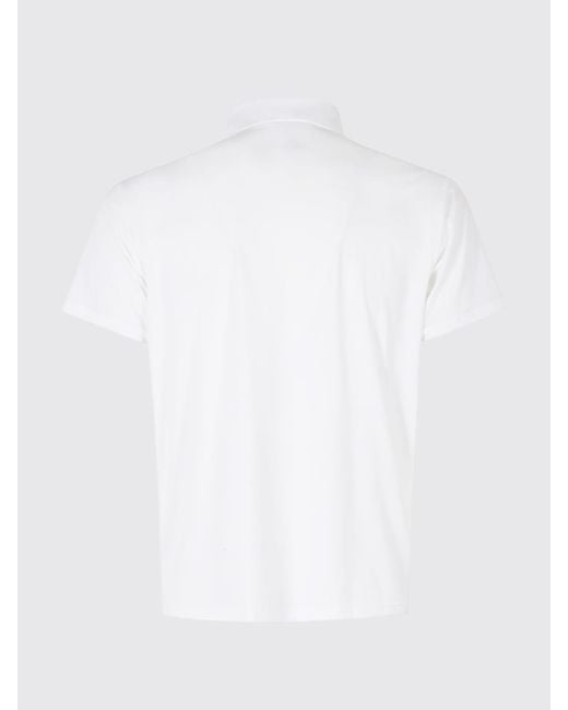 Save The Duck White Jacob Chest-Pocket Polo Shirt for men