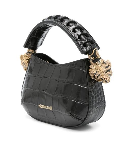 Roberto Cavalli Hand Shoulder Bag in Black | Lyst