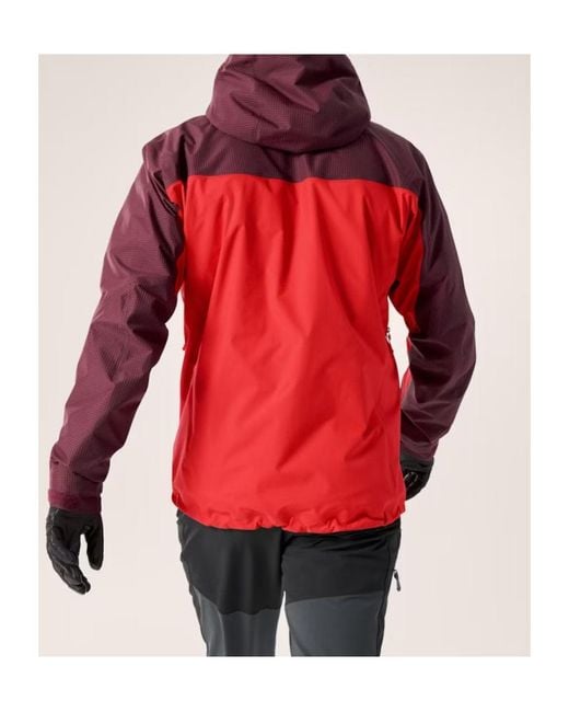 Arc'teryx Red Alpha Jacket for men