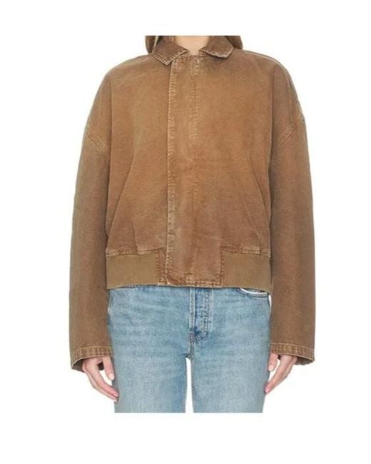 SLVRLAKE Denim Blue Long Sleeve Jacket