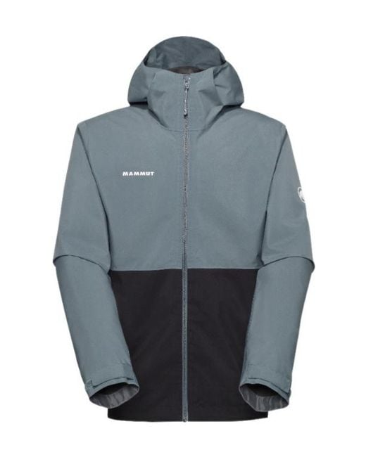 Mammut Blue Linard Light Hs Hooded Jacket for men