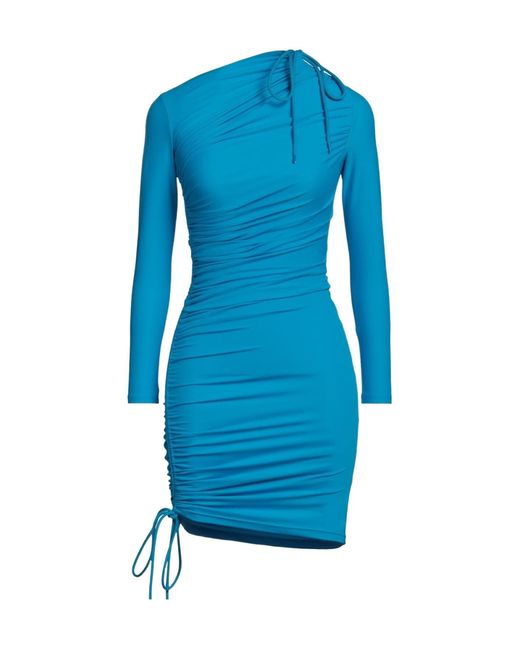 Balenciaga Blue Slim-Fit Dress