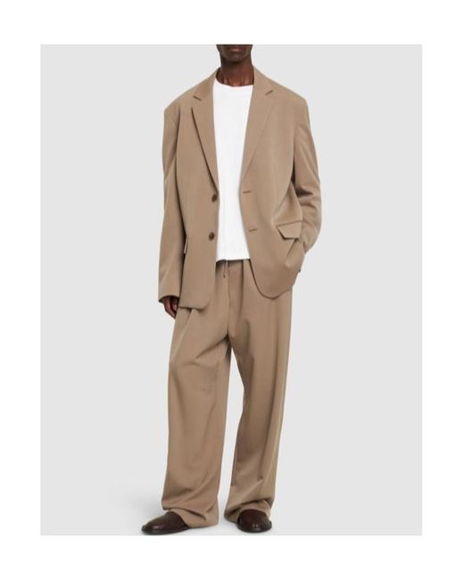 The Row Brown Single-Breasted Blazer for men