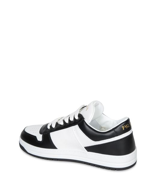 Prada White Downtown Sneakers