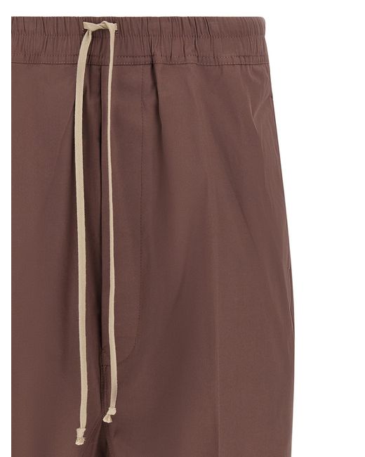 Rick Owens Brown Rick S Pods Low-Crotch Shorts for men
