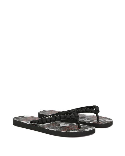 Philipp Plein Multicolor Pattern Printed Sandals for men