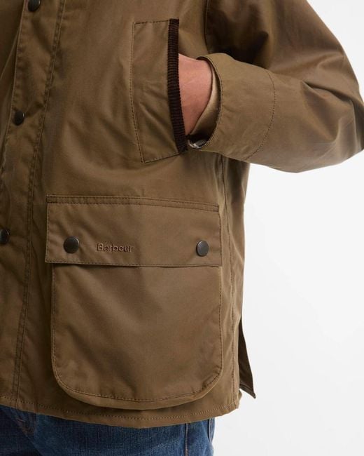 Barbour Brown Icons Bedale Waxed Jacket for men