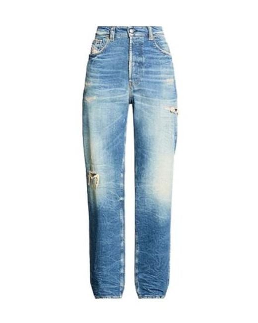 DIESEL Blue Washed Vintage Jeans