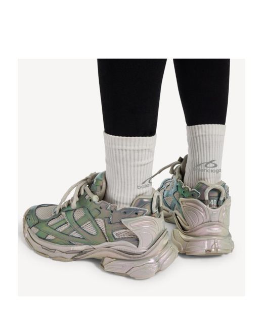 Balenciaga Gray Runner Iridescent Sneaker