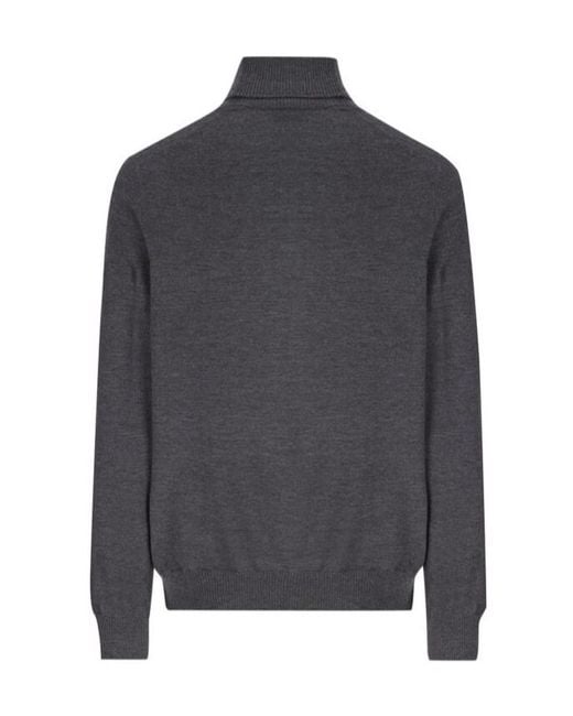 Fay Gray Mock Neck Sweater for men