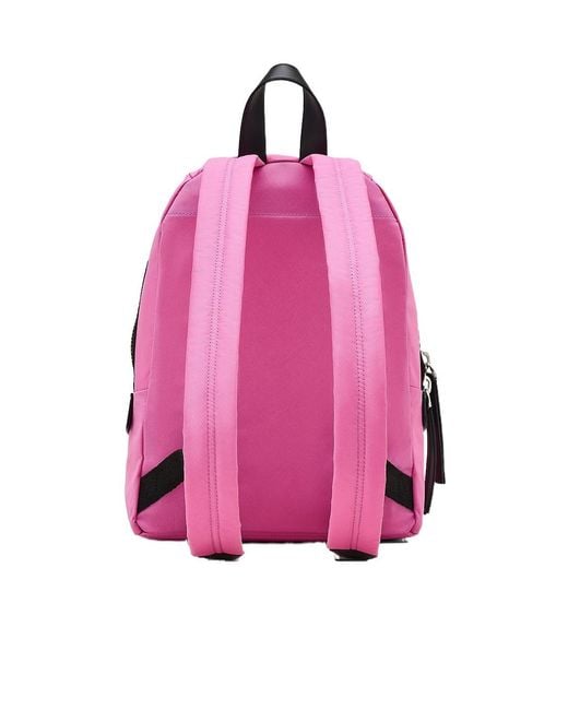 Marc Jacobs Pink The Biker Medium Backpack