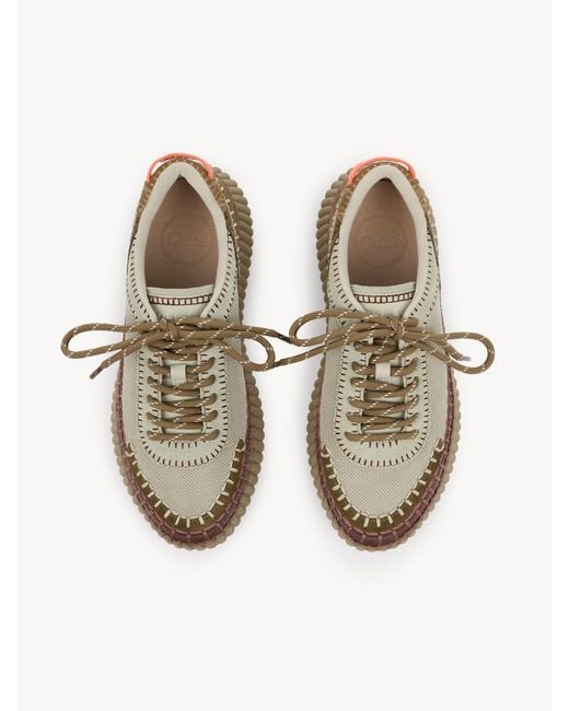 Chloé Brown Nama Sneaker