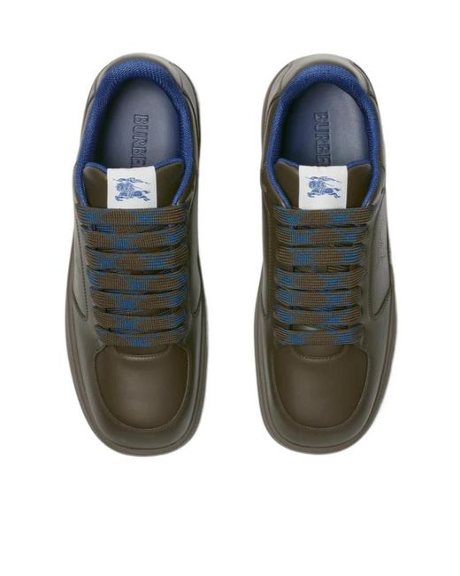 Burberry Green Stock Sneakers for men