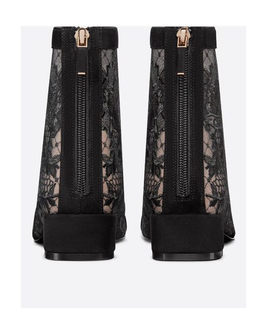 Dior Black Naughtily-D Ankle Boot