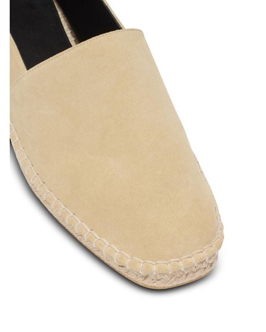 Balmain Natural Round Toe Espadrilles for men