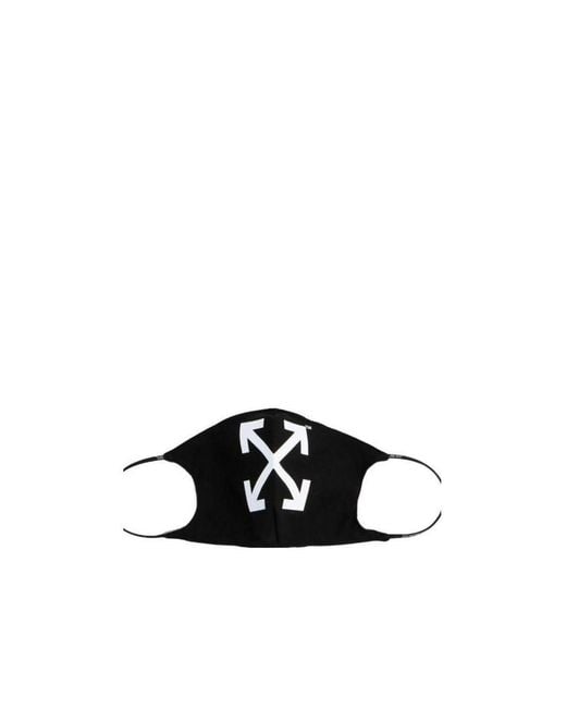 Off-White c/o Virgil Abloh White Arrow Print Face Mask