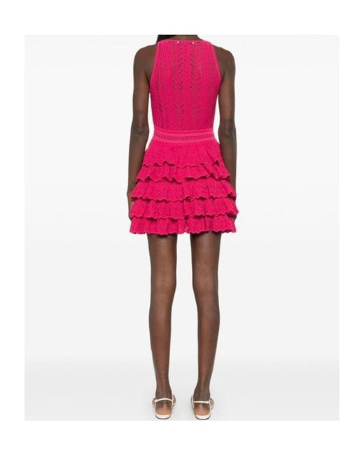 Antonino Valenti Pink Sleeveless Dress