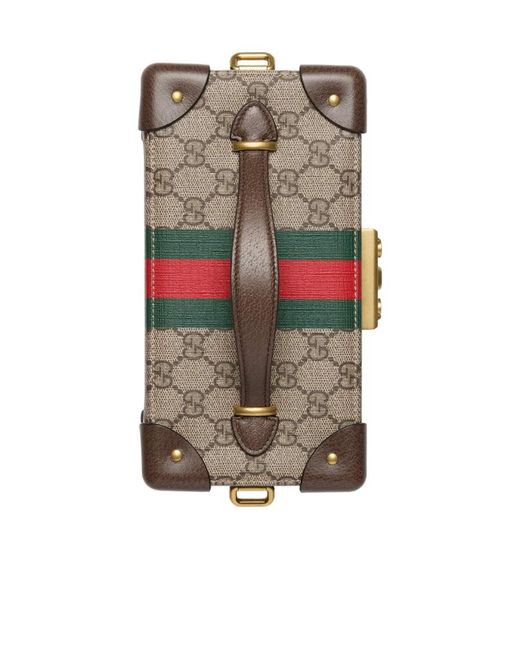 Gucci Brown Savoy Jewelry Case