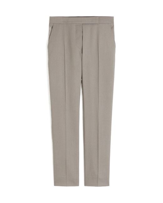 Max Mara Gray Mela Trousers