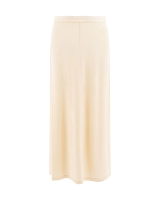 Totême  White Totême Fluid Maxi Skirt